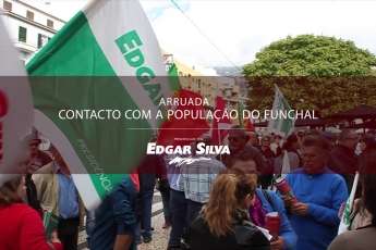 Contacto com a população no Funchal 
