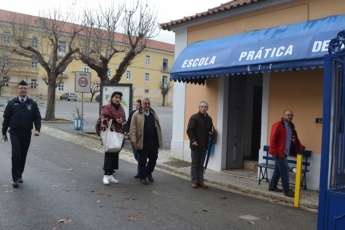 Ernesto Cartaxo visita Escola Pratica de Policia