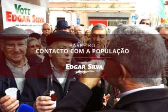 Contacto com a população do Barreiro