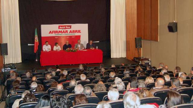 Edgar Silva no distrito de Santarém