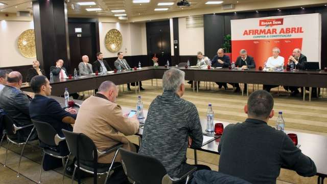 Audição com forças e serviços de segurança