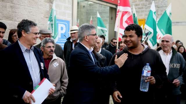 Grande recepção e manifestações de apoio à candidatura de Edgar Silva